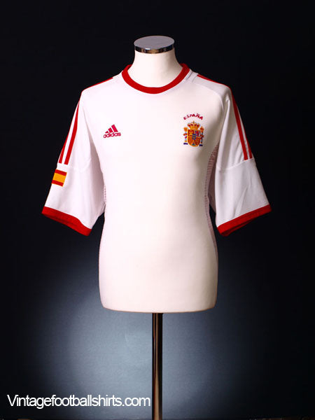 2002-04 Spain Away Shirt S Football Shirt