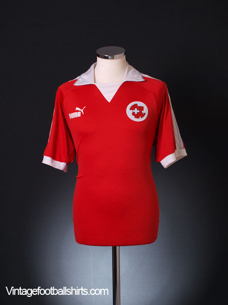 2002-04 Switzerland Home Shirt M Football Shirt