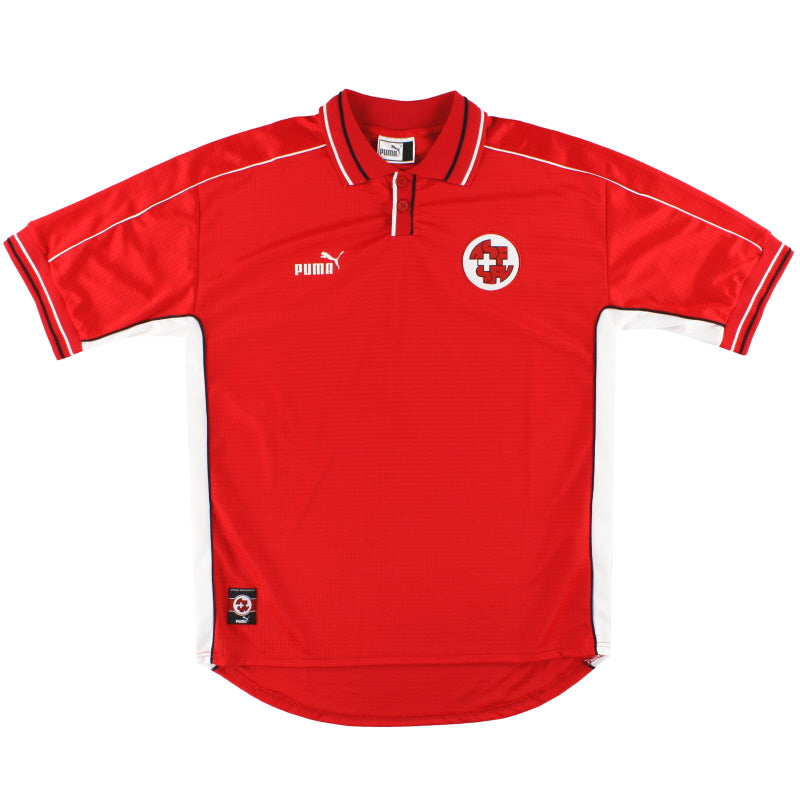 2002-04 Switzerland Puma Home Shirt *As New* XL Football Shirt