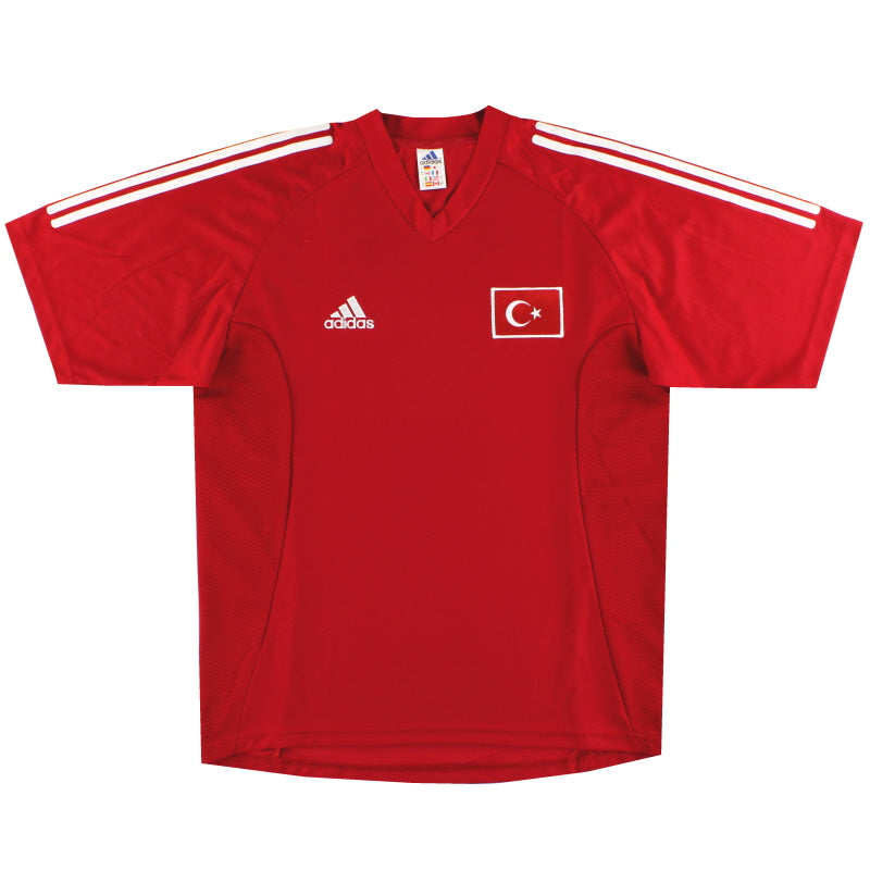2002-04 Turkey adidas Home Shirt M Football Shirt