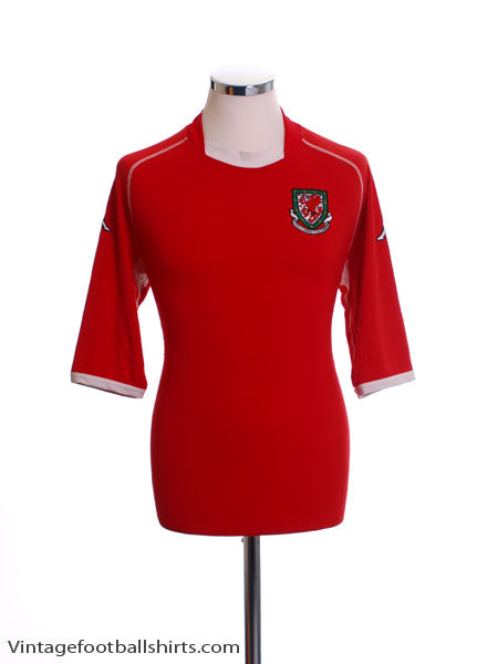 2002-04 Wales Home Shirt XXL Football Shirt