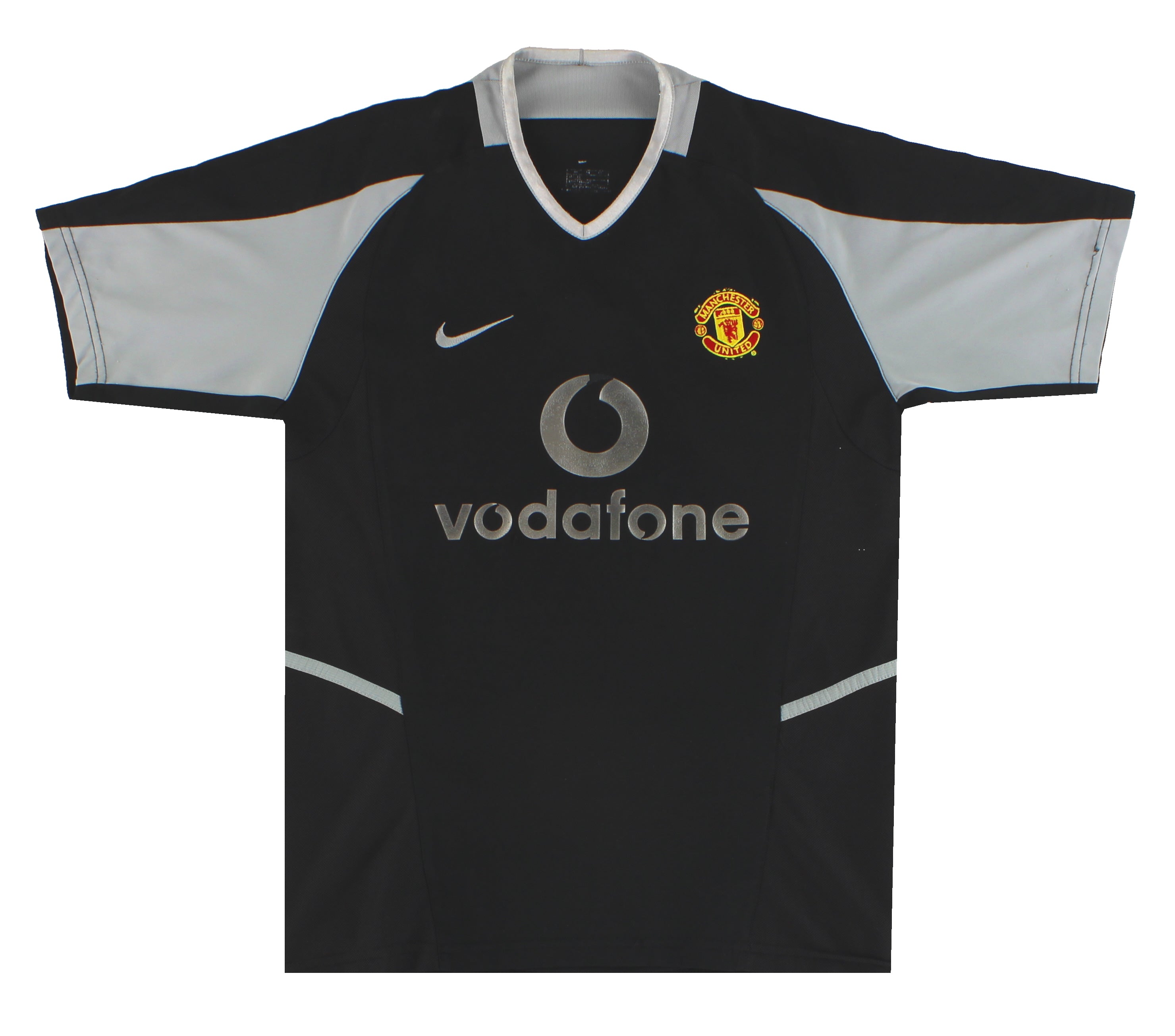 2002-04 Manchester United Nike Goalkeeper Shirt Barthez #1 M.Boys