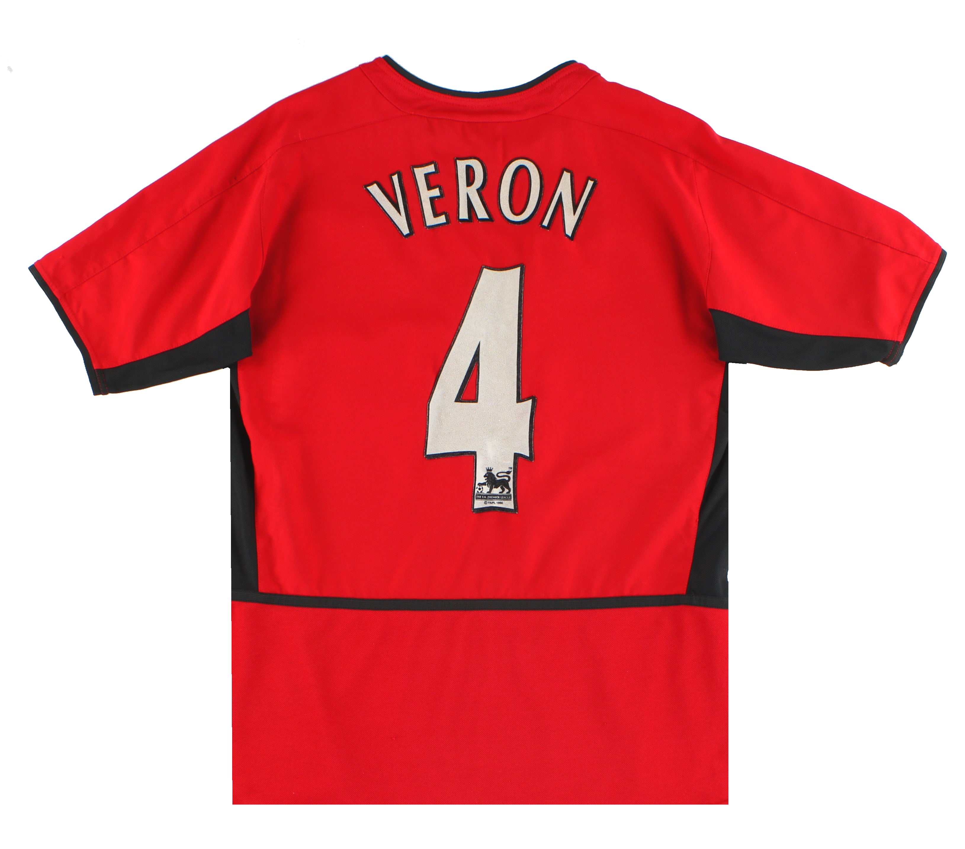 2002-04 Manchester United Nike Home Shirt Veron #4 XL.Boys