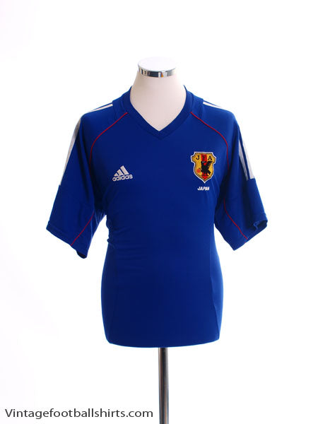 2002 Japan Home Shirt L Football Shirt