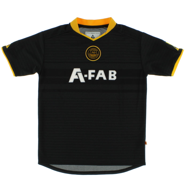 2003-04 Aberdeen Away Shirt L.Boys Football Shirt