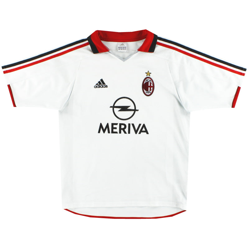 2003-04 AC Milan adidas Away Shirt M Football Shirt