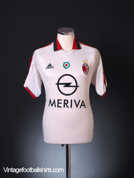 2003-04 AC Milan Away Shirt L Football Shirt