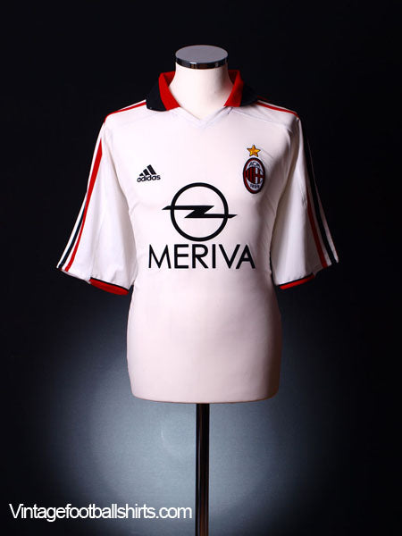 2003-04 AC Milan Away Shirt XL Football Shirt
