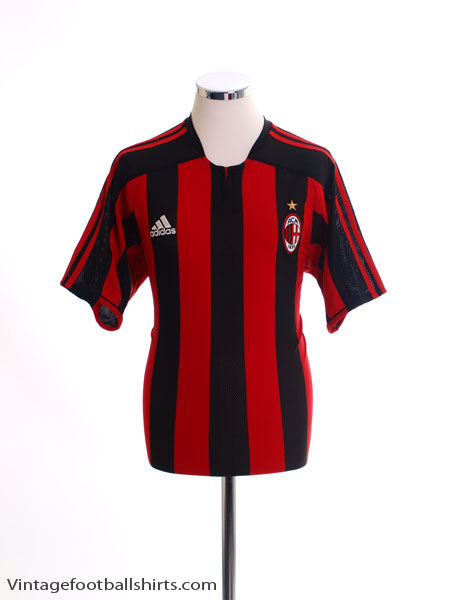 2003-04 AC Milan Home Shirt S Football Shirt