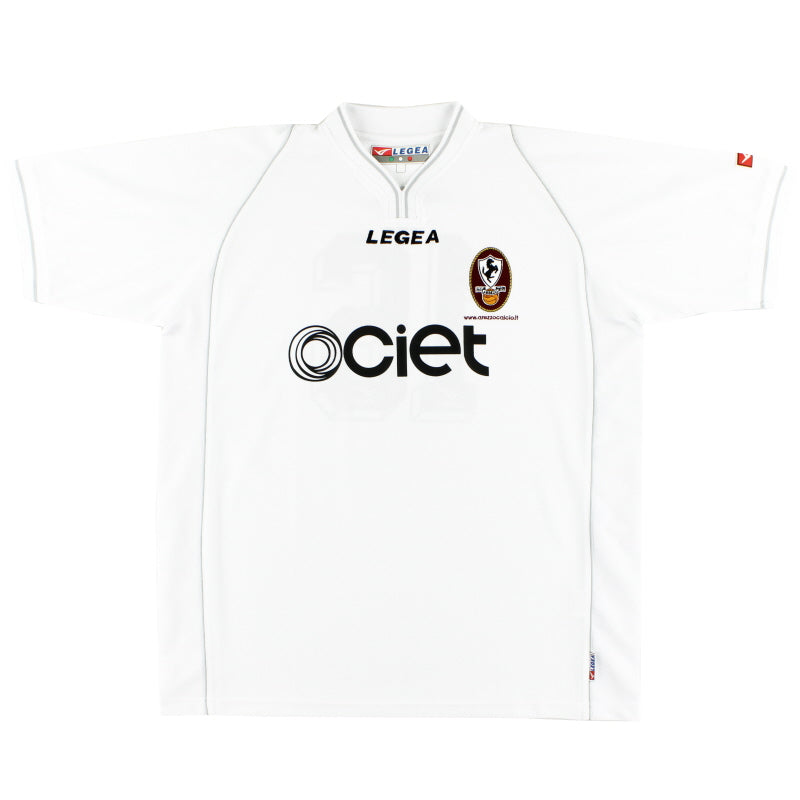 2003-04 Arezzo Away Shirt #16 XL Football Shirt