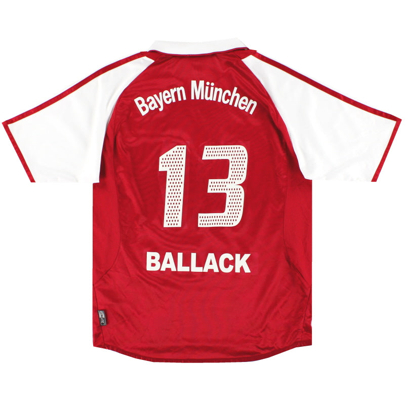 2003-04 Bayern Munich adidas Home Shirt Ballack #13 XL.Boys Football Shirt
