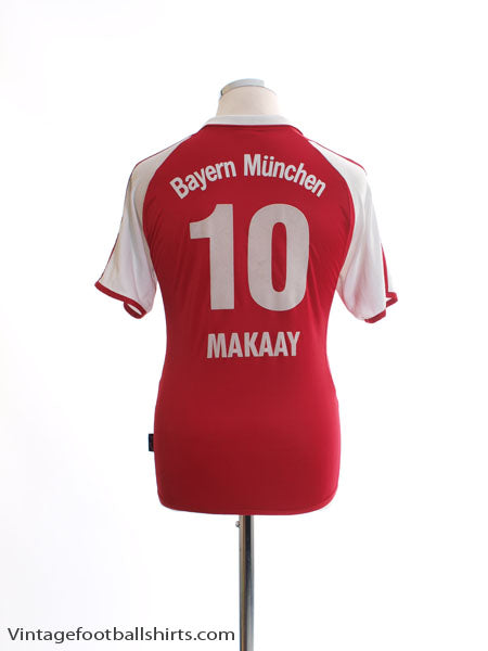 2003-04 Bayern Munich Home Shirt Makaay #10 XL.Boys Football Shirt