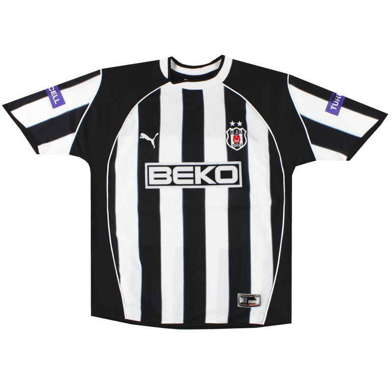2003-04 Besiktas Puma Away Shirt L Football Shirt