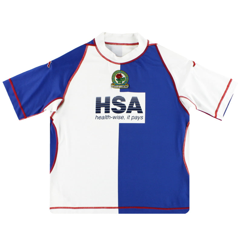 2003-04 Blackburn Rovers Kappa European Home Shirt XXL.Boys Football Shirt
