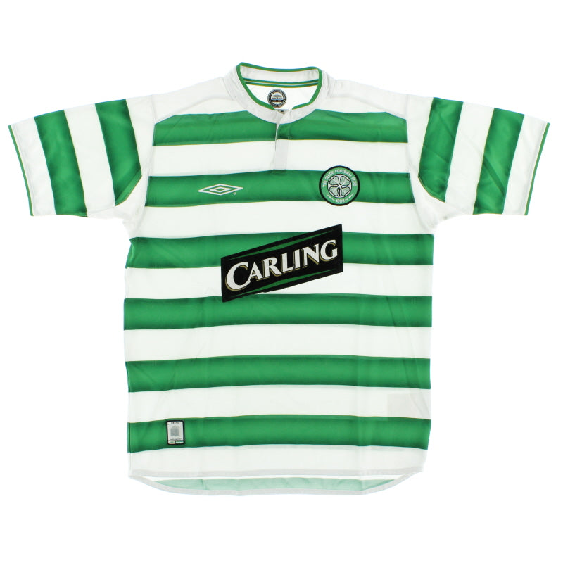 2003-04 Celtic Home Shirt M Football Shirt