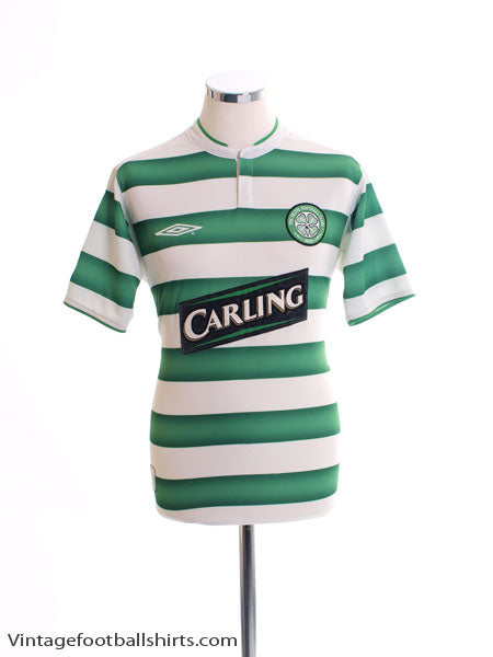 2003-04 Celtic Home Shirt *Mint* L Football Shirt
