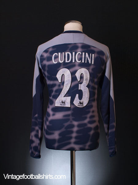 2003-04 Chelsea Goalkeeper Shirt Cudicini #23 L/S L Football Shirt
