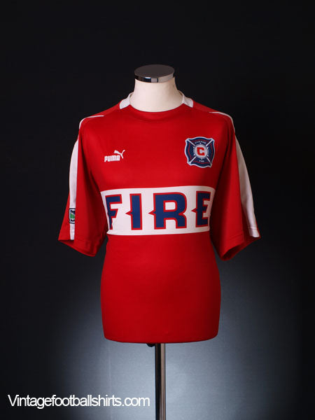 2003-04 Chicago Fire Home Shirt XL Football Shirt