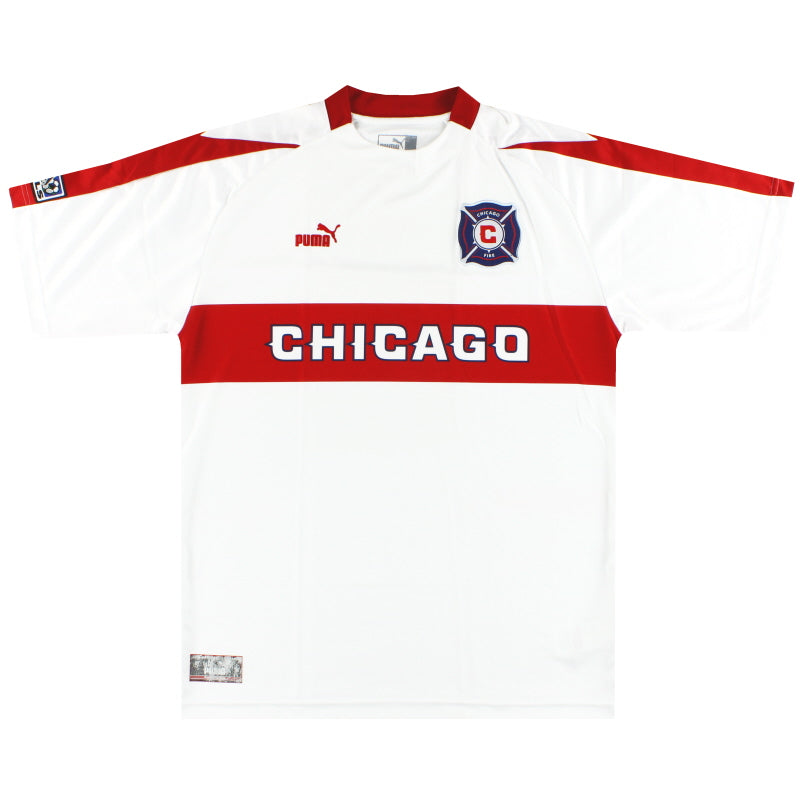 2003-04 Chicago Fire Puma Away Shirt L Football Shirt