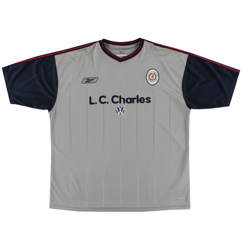 2003-04 Crewe Alexandra Reebok Away Shirt XL Football Shirt