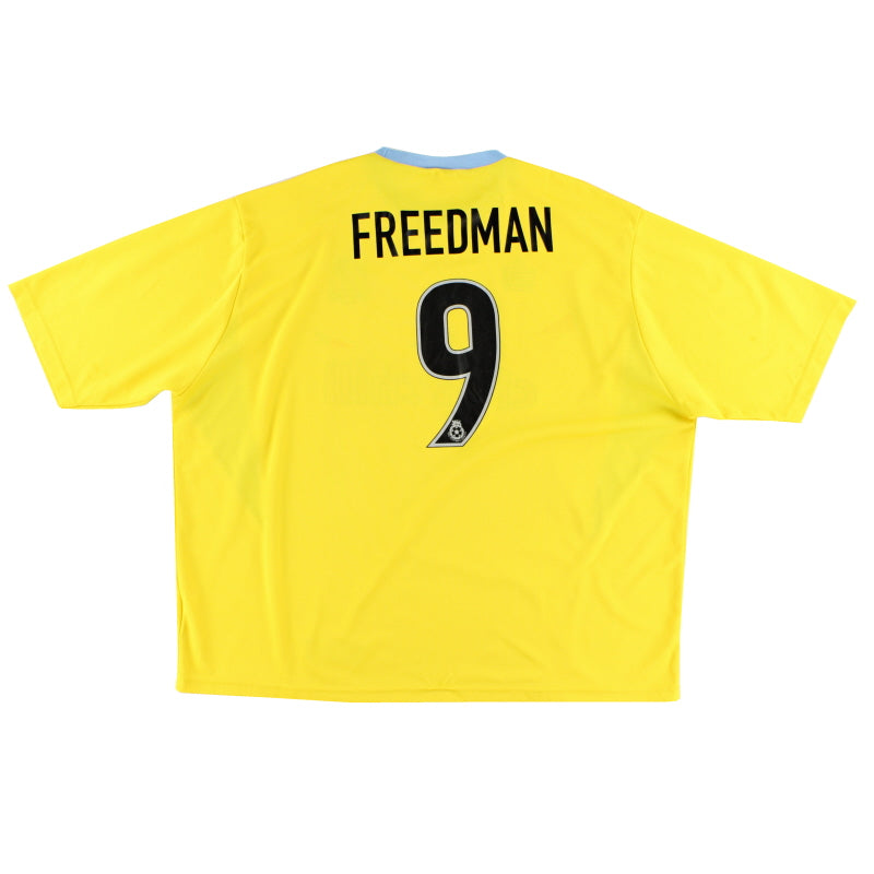 2003-04 Crystal Palace Admiral Away Shirt Freedman #9 XXXL Football Shirt