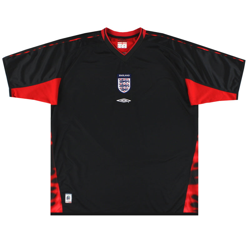 2003-04 England Umbro Goalkeeper Shirt *Mint* XXL Football Shirt