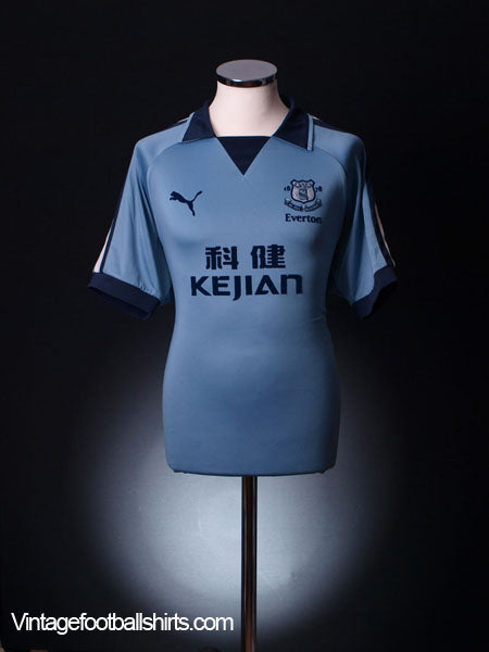 2003-04 Everton Third Shirt L Football Shirt
