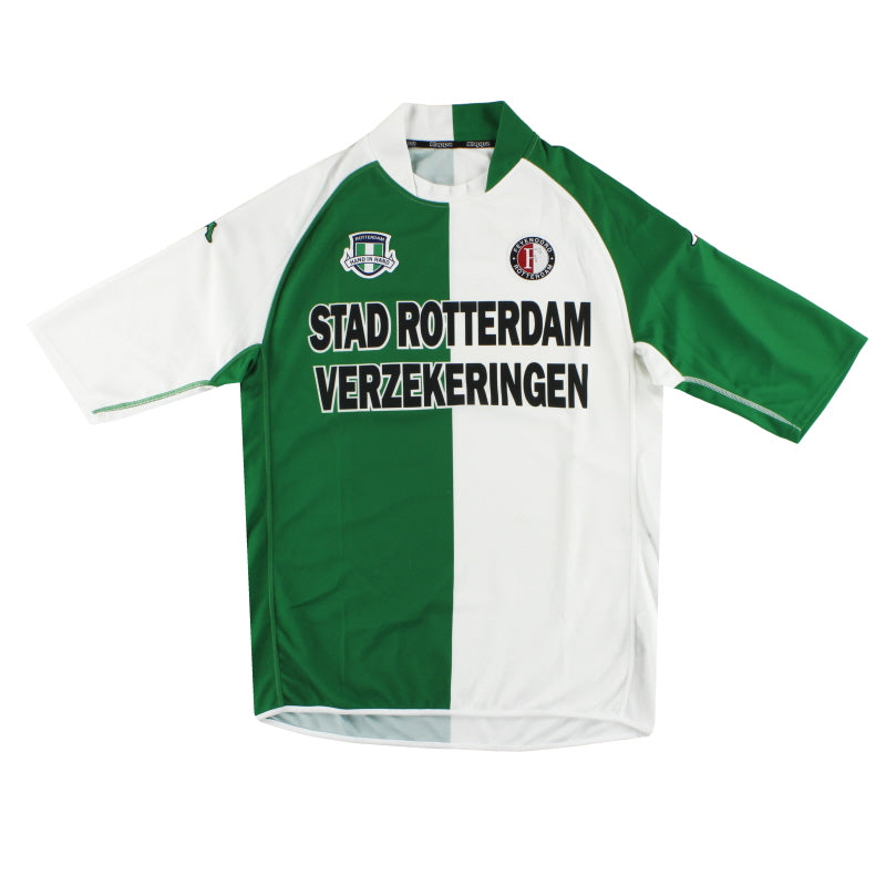 2003-04 Feyenoord Kappa Away Shirt XXXL Football Shirt