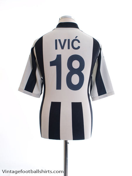 2003-04 FK Partizan Home Shirt Ivic #18 XXL Football Shirt