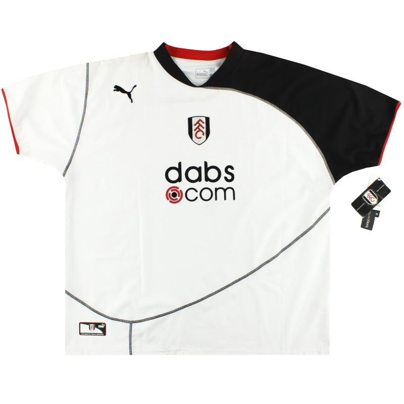 2003-04 Fulham Puma Home Shirt *w/tags* XXXL Football Shirt