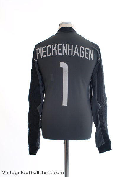 2003-04 Hamburg Goalkeeper Shirt Pieckenhagen #1 L Football Shirt