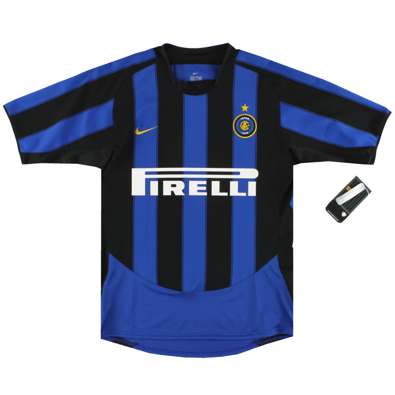 2003-04 Inter Nike Inter Milan Home Shirt *w/tags M Football Shirt