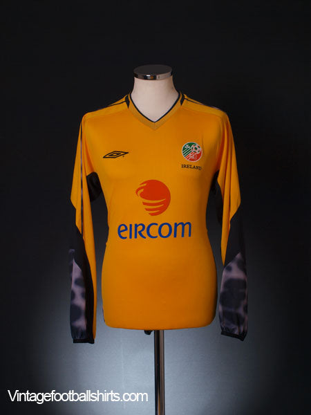 2003-04 Ireland Goalkeeper Shirt M Football Shirt