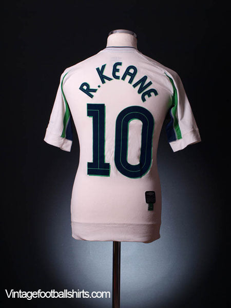 2003-04 Ireland Umbro Training Shirt Keane #10 S Training Shirt