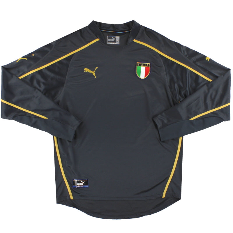 2003-04 Italy Puma Goalkeeper Shirt XL Football Shirt
