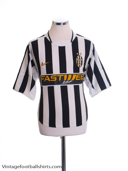 2003-04 Juventus Home Shirt L Football Shirt