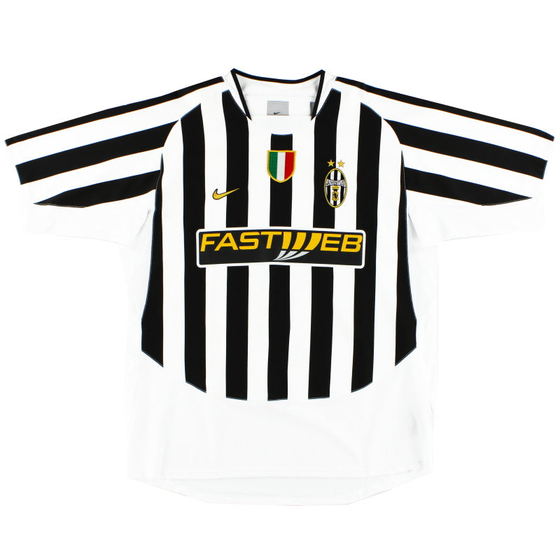 2003-04 Juventus Home Shirt *Mint* XL Football Shirt