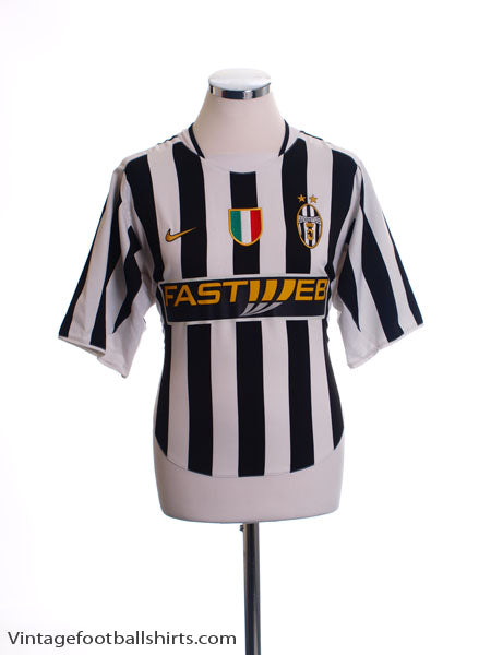2003-04 Juventus Home Shirt XL Football Shirt