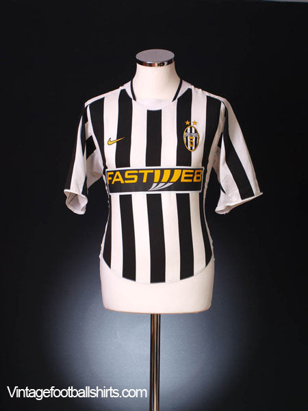 2003-04 Juventus Home Shirt XL.Boys Football Shirt