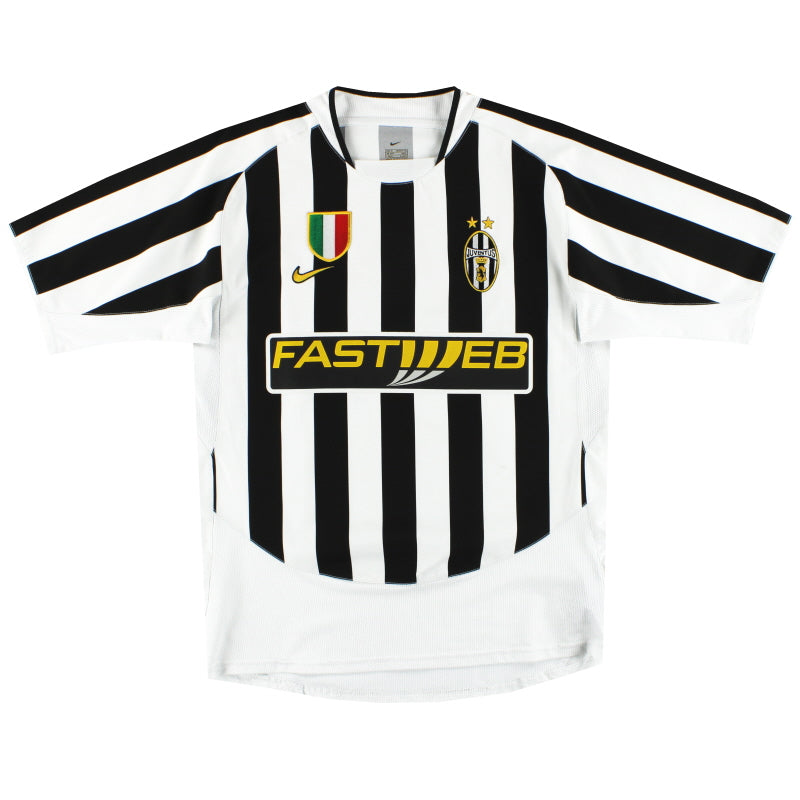2003-04 Juventus Nike Home Shirt M Football Shirt