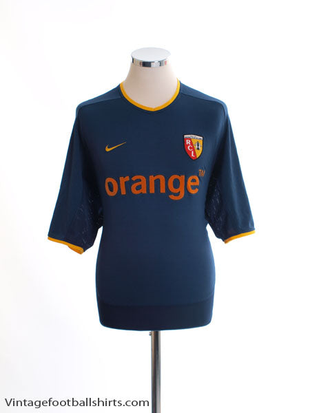 2003-04 Lens Away Shirt L Football Shirt