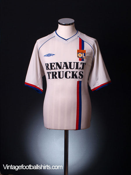 2003-04 Lyon Home Shirt L Football Shirt