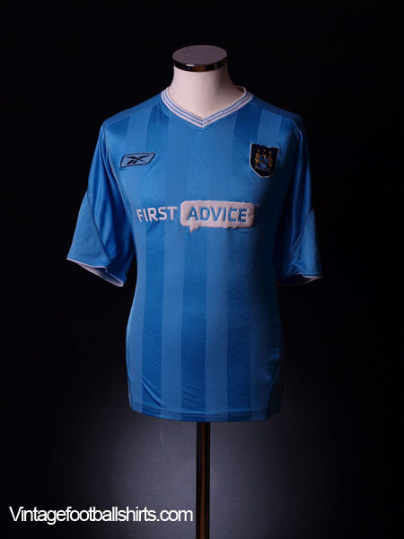 2003-04 Manchester City Home Shirt XXL Football Shirt