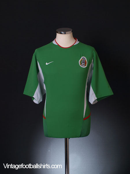 2003-04 Mexico Home Shirt L Football Shirt