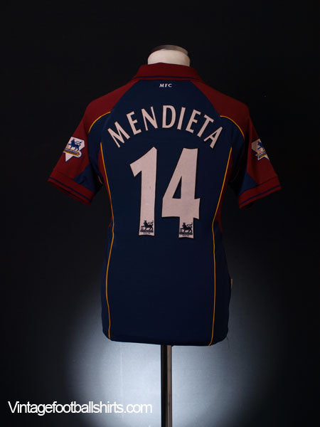 2003-04 Middlesbrough Away Shirt Mendieta #14 S Football Shirt