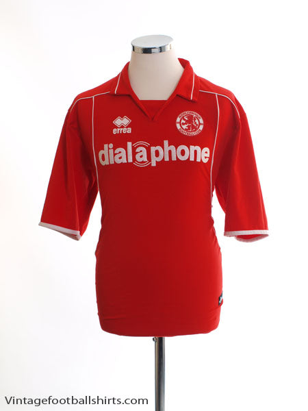 2003-04 Middlesbrough Home Shirt L Football Shirt