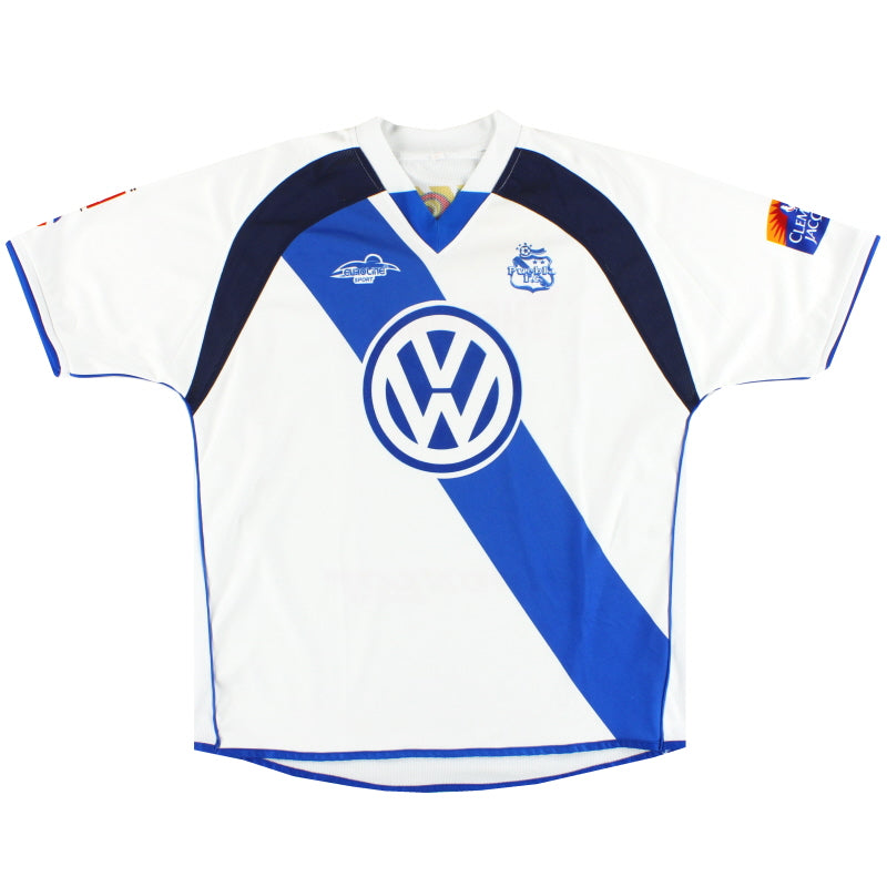 2003-04 Puebla FC Home Shirt L Football Shirt