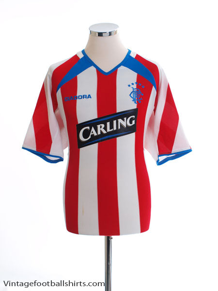 2003-04 Rangers Away Shirt L Football Shirt
