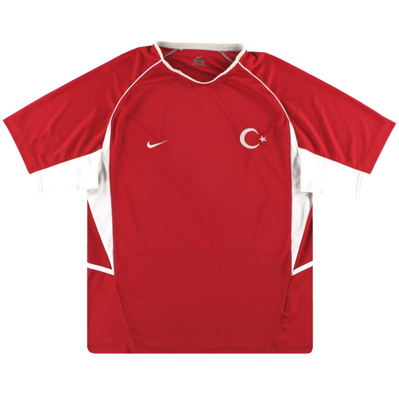 2003-04 Turkey Nike Home Shirt M Football Shirt
