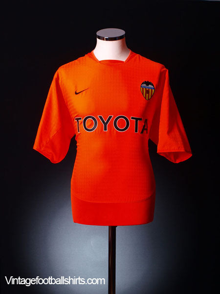 2003-04 Valencia Away Shirt XL Football Shirt
